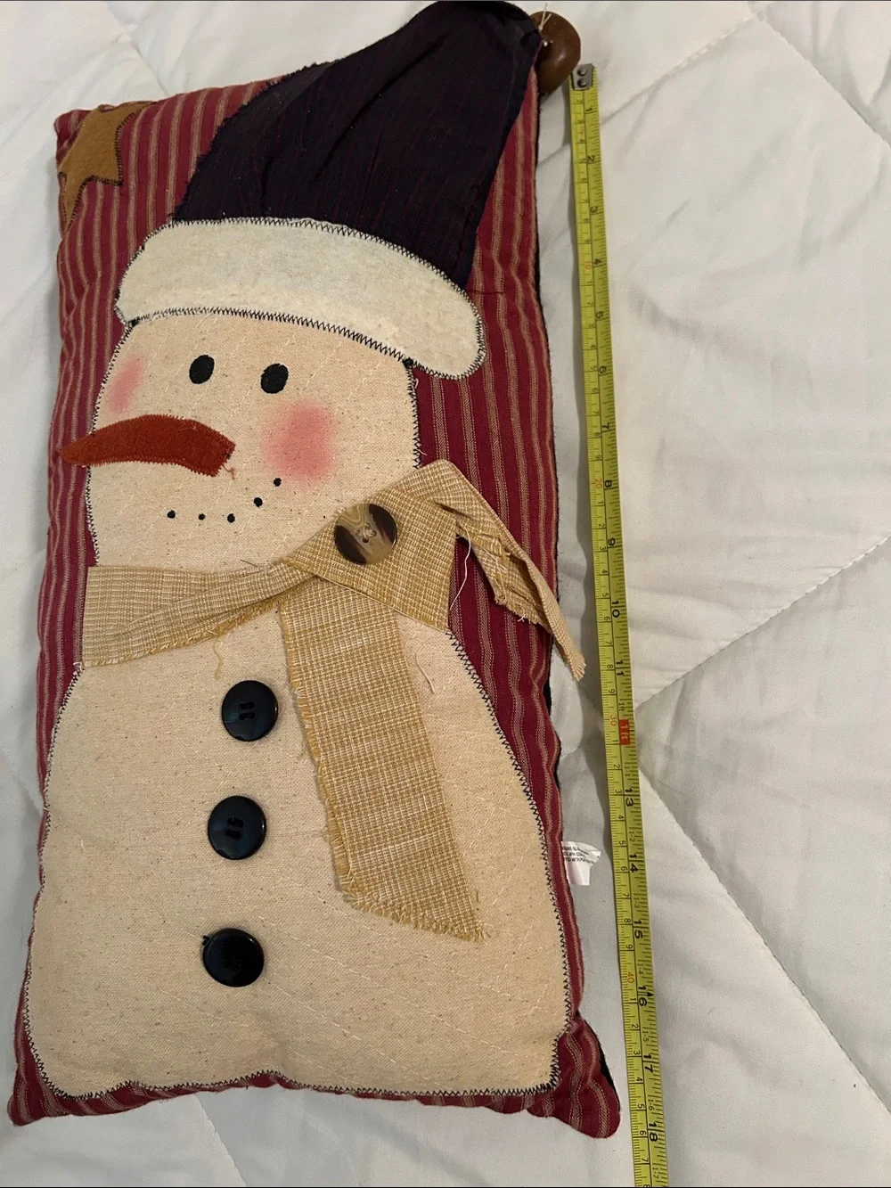 Snowman Pillow